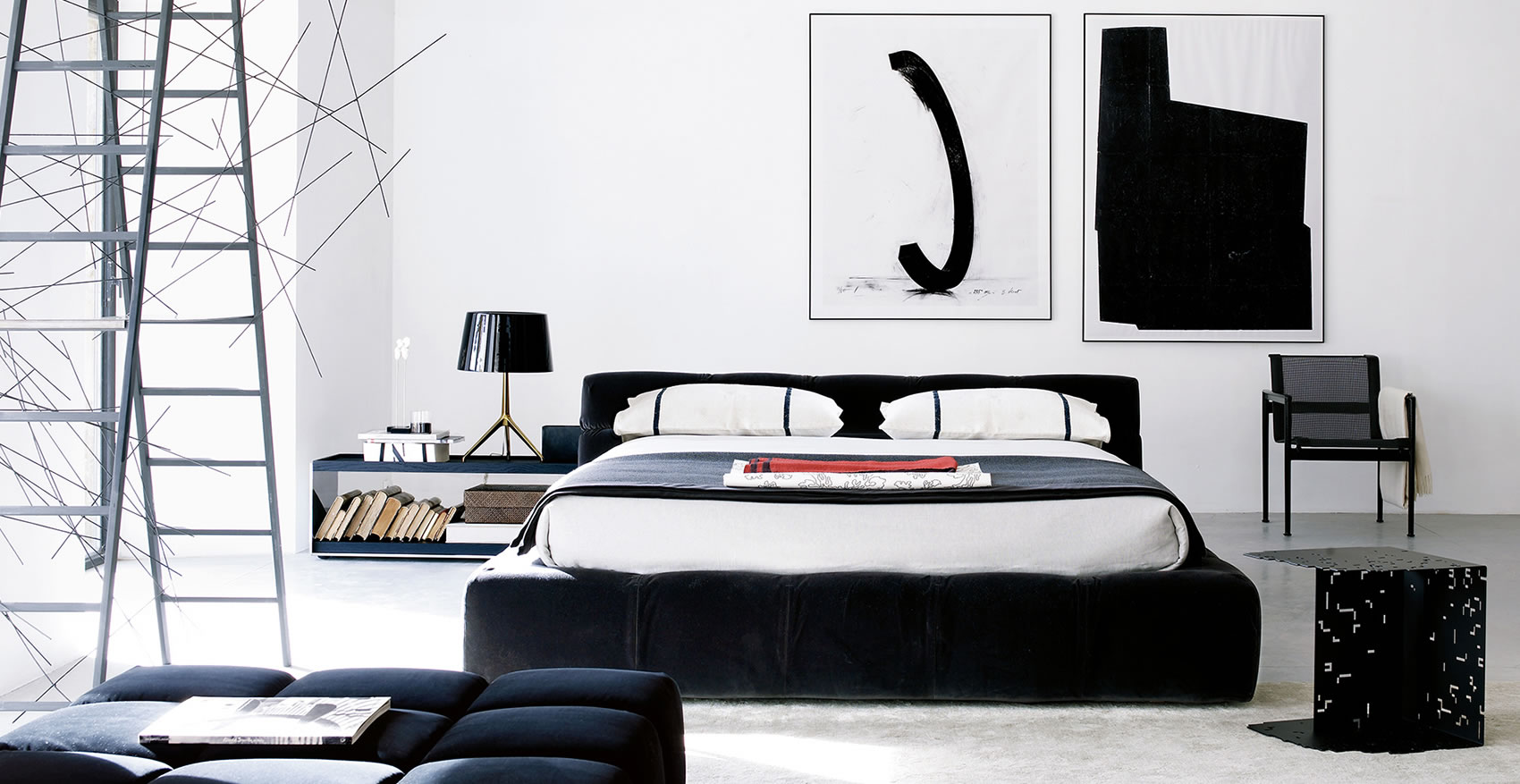 Tufty-Bed B&B Italia - beds B&B Italia
