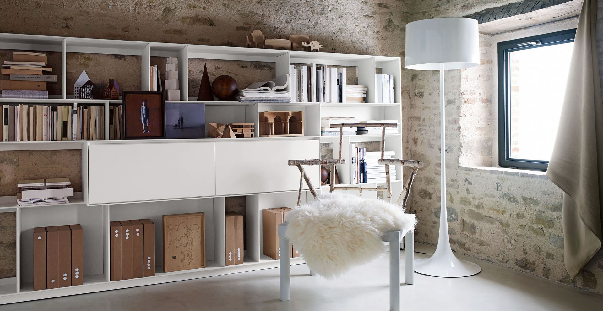 Flat.C B&B Italia - Bookcases and Systems B&B Italia