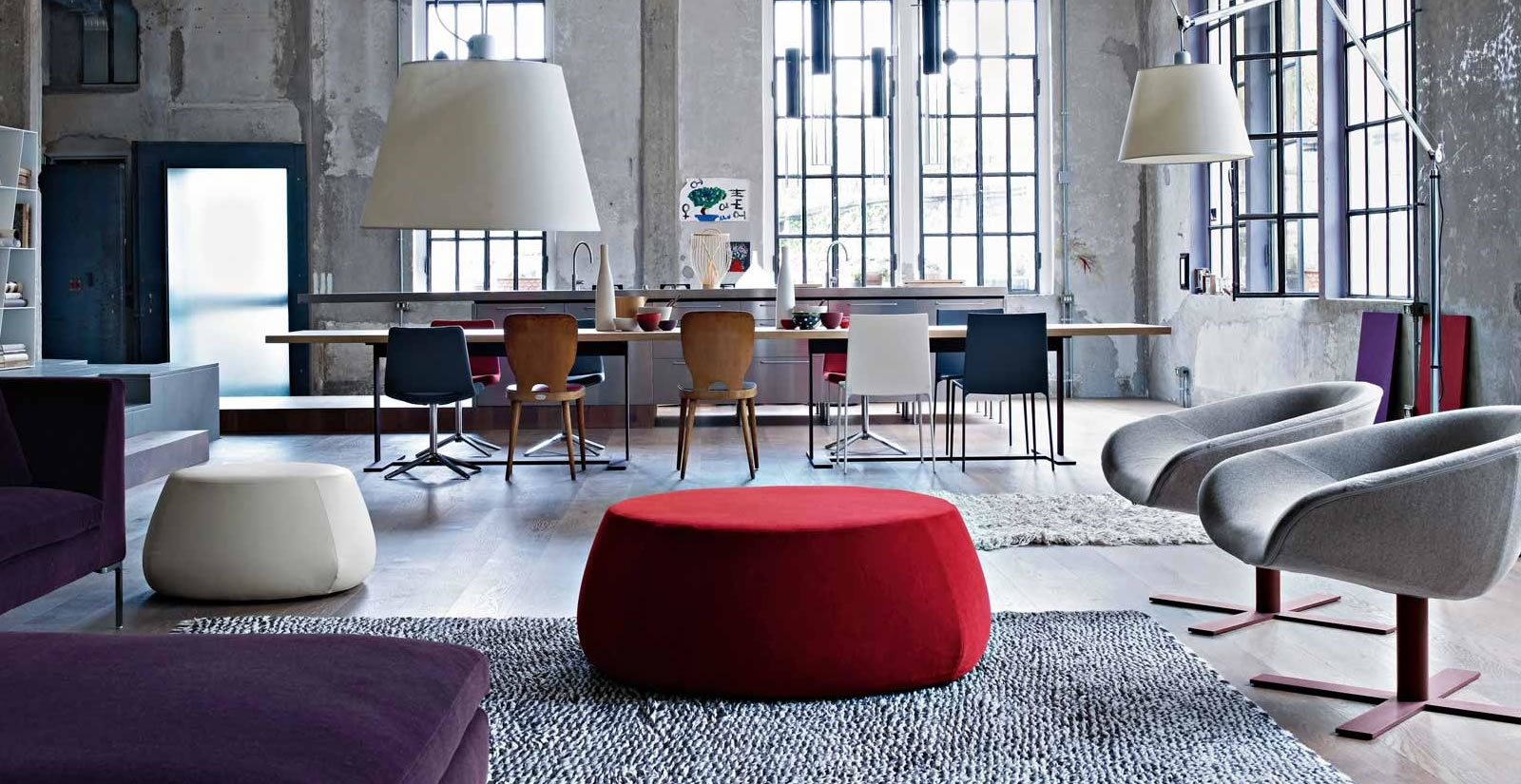 Mart B&B Italia - armchairs B&B Italia