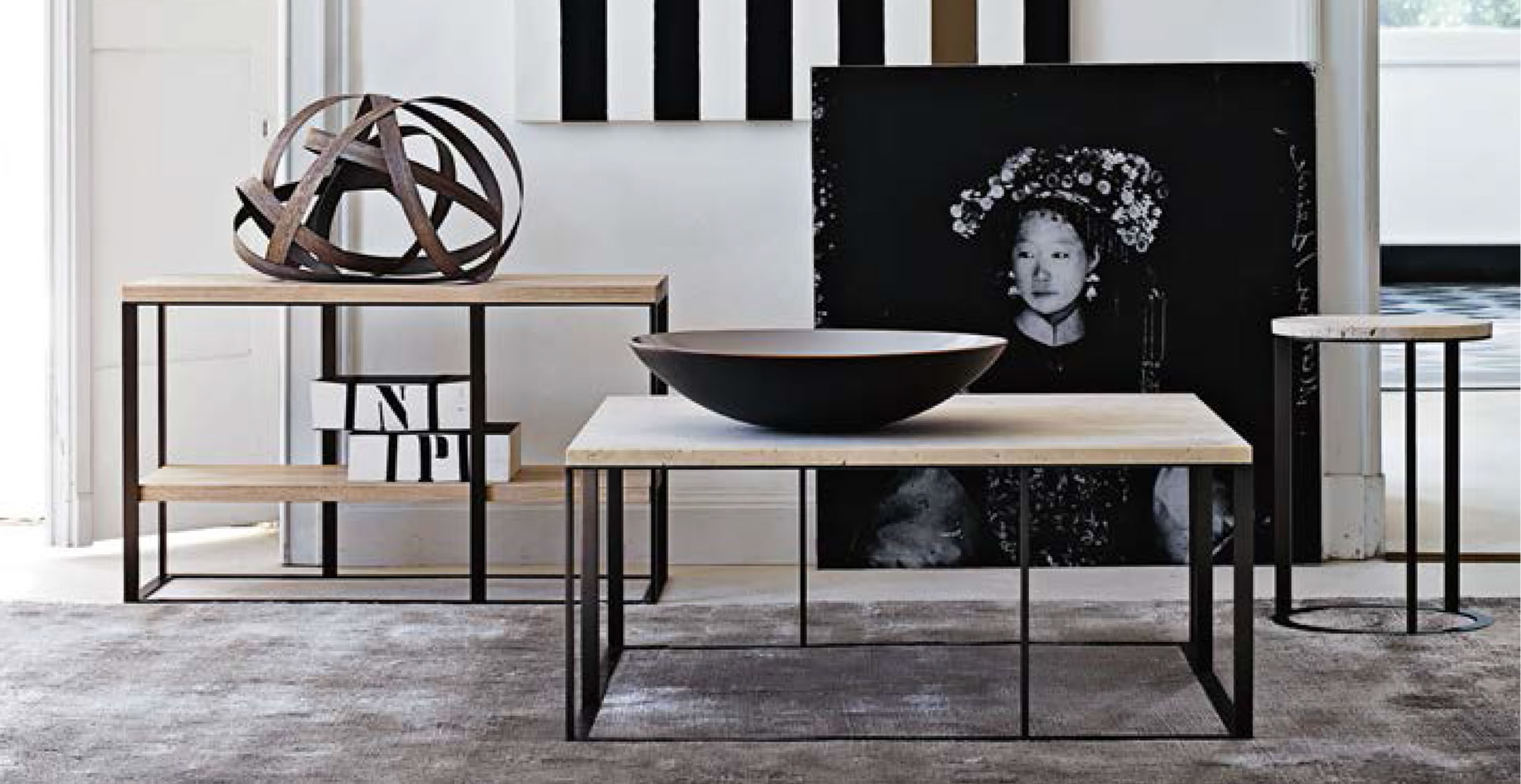 small table Lithos Maxalto - small tables maxalto