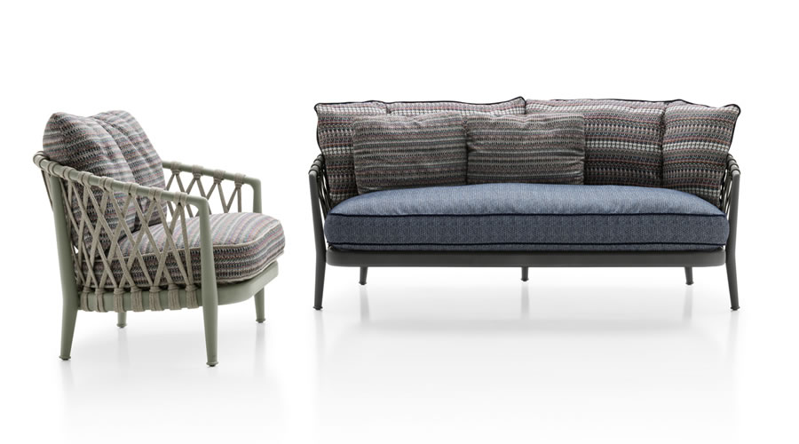 Erica ’19 B&B Italia - B&B Italia Outdoor sofas and armchairs - B&B Italia Como