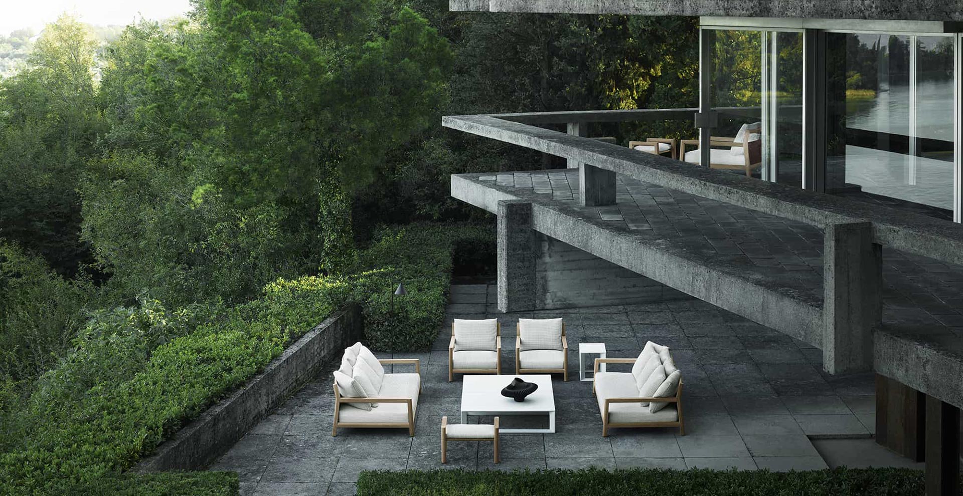 Pablo Outdoor B&B Italia - sofas B&B Italia - armchairs B&B Italia