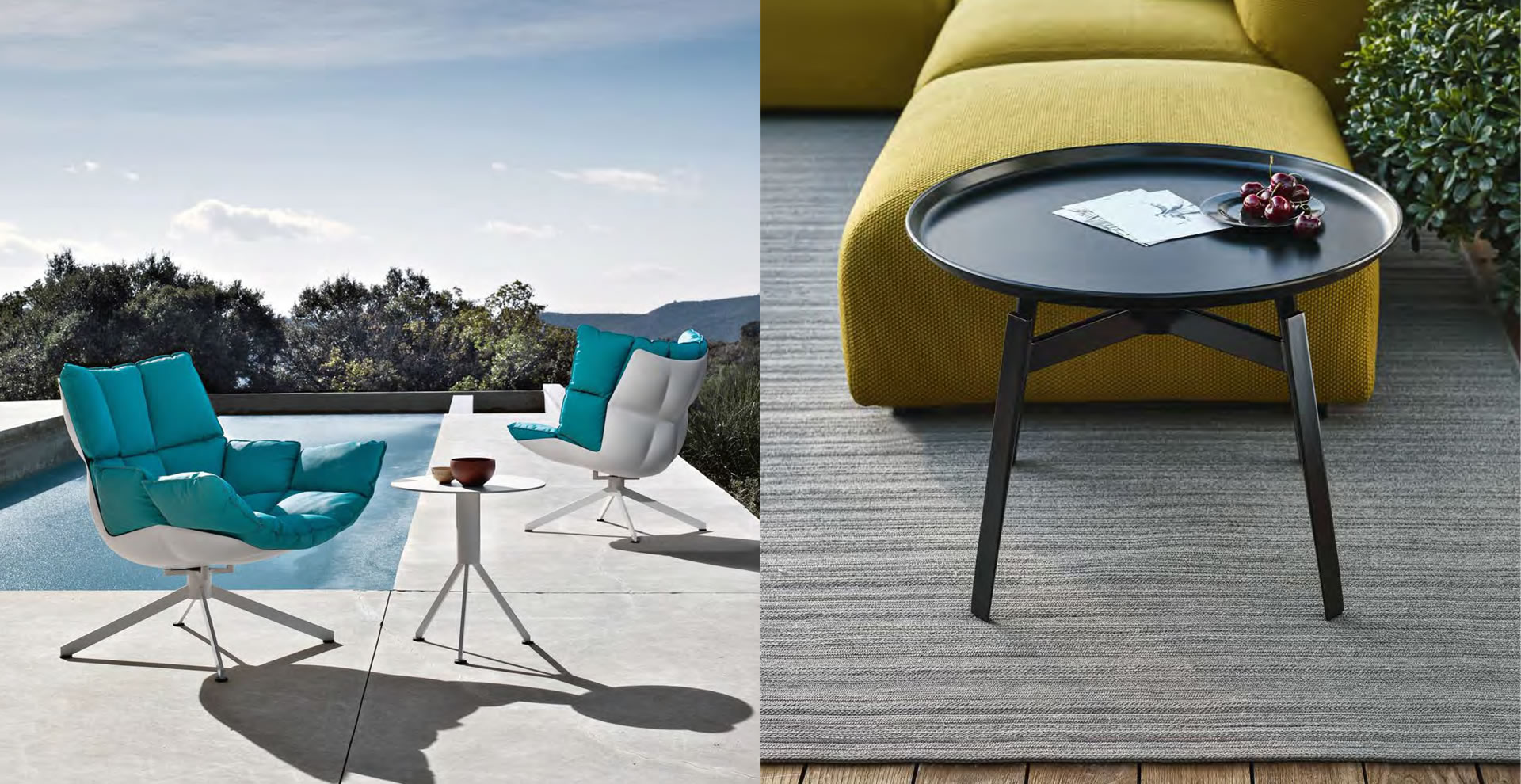 Husk Outdoor B&B Italia - coffe tables B&B Italia